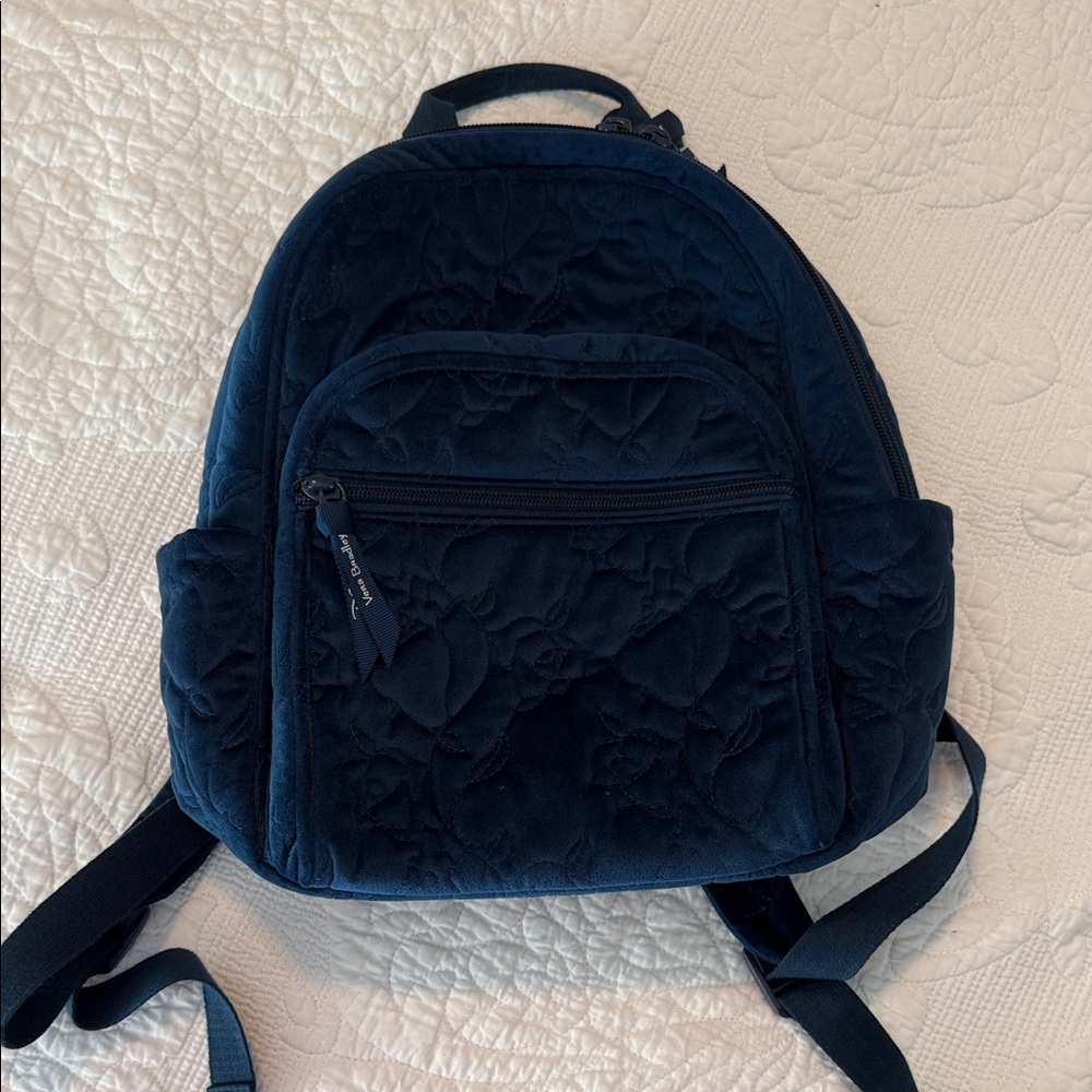 Vera Bradley Disney Bonjour Belle Quilted Backpack